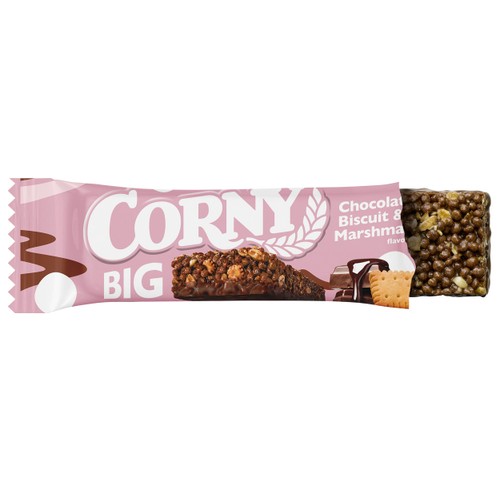 Müslibar BIG Chocolate Biscuit Marshmallow 40g Corny