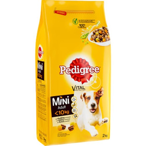 Hundmat kyckling ris & grönsaker Liten 2kg Pedigree