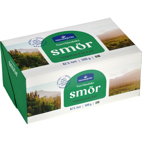 Smör Normalsaltat 82% 500g Norrmejerier