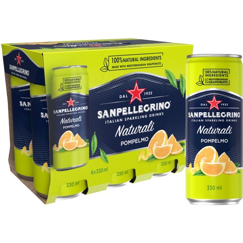 Läsk Pompelmo 33cl 6p San Pellegrino