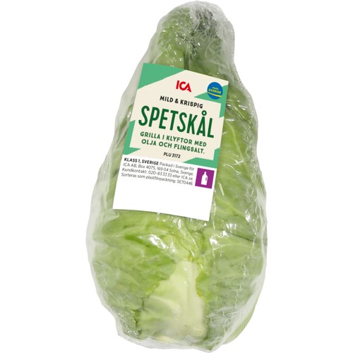 Spetskål Grill 800 g Klass 1 ICA