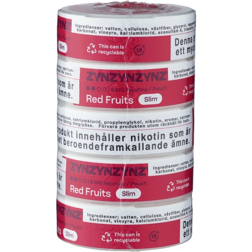 Red Fruits Slim S2 Stock Zyn