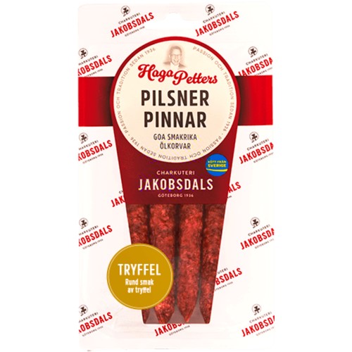 Pilsnerpinnar Tryffel 75g Jakobsdals