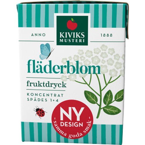 Lättdryck Fläderblom Koncentrat 2dl Kiviks Musteri
