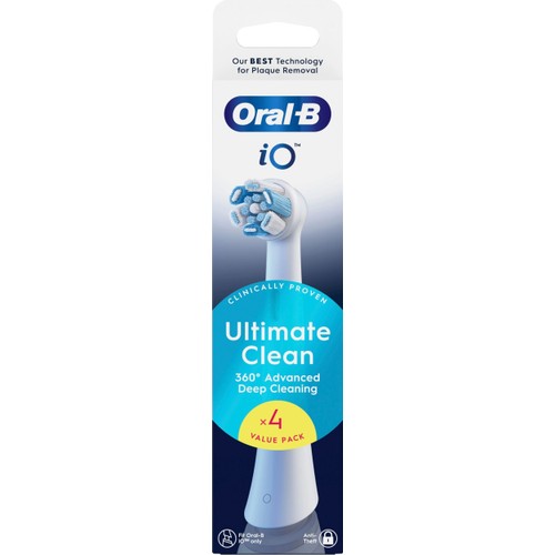 Tandborstrefill iO Ultimate Cl 4p  Oral-B