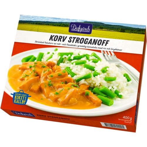 Korv stroganoff  400g Dafgårds