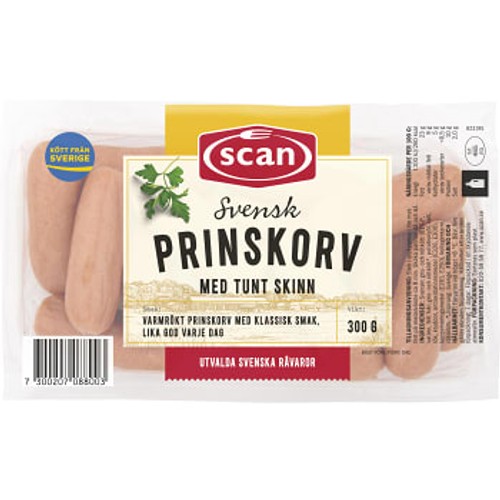 Prinskorv 300g Scan