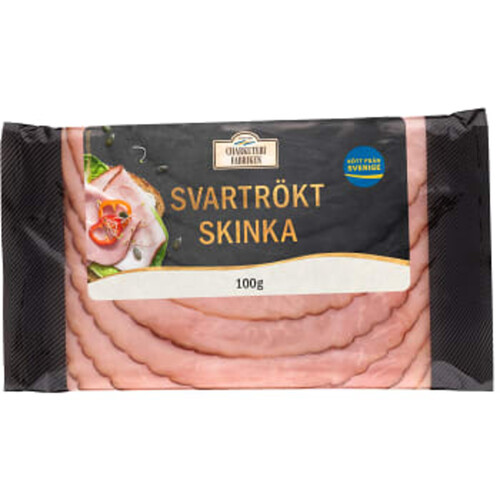 Skinka Svartrökt 100g Charkuterifabriken