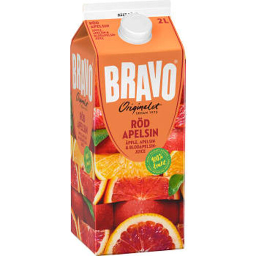 Juice Röd Apelsin 2l Bravo