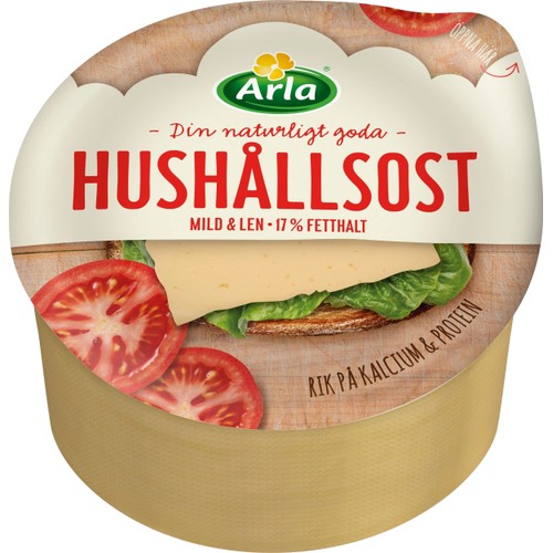Hushållsost mild 17 % ca 1,1kg Arla