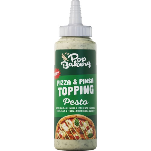Toppingsås Pesto 250ml POP! Bakery