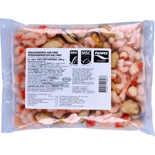 Skaldjursmix Fryst 300g Feldt's