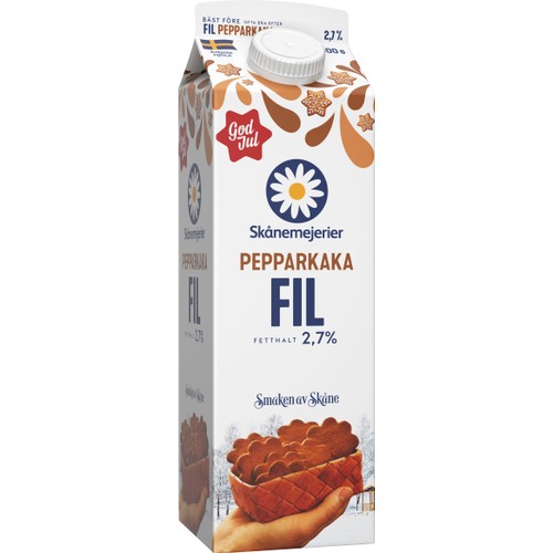 Filmjölk Pepparkaka 3% 1l Skånemejerier