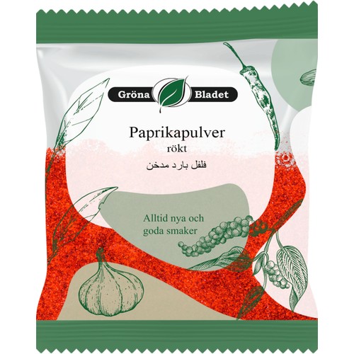 Paprikapulver Rökt 40g Gröna Bladet