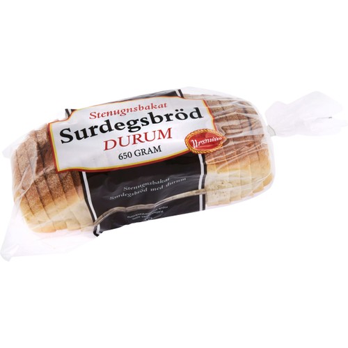 Surdegsbröd durum 650g Urshultsbagarn