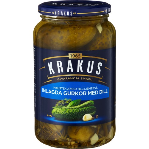 Gurka med Dill 450g Krakus