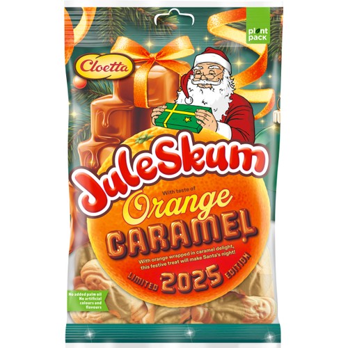 Juleskum Orange Caramel 100g Cloetta