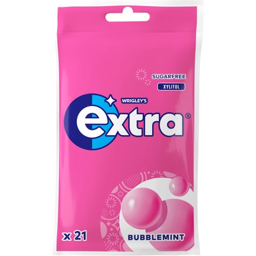 Tuggummi Bubblemint 29g Extra