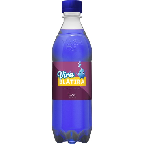 Läsk Vira Blåtira 500ml Vasa Bryggeri