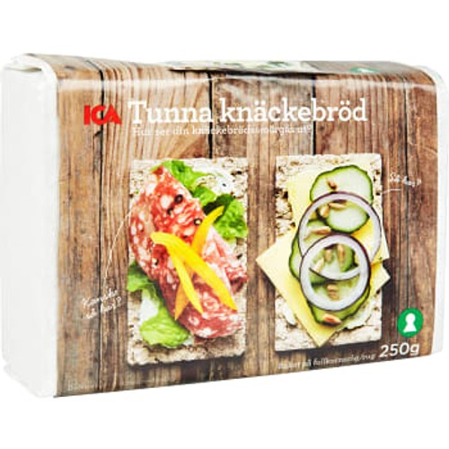 Tunna knäckebröd 250g ICA