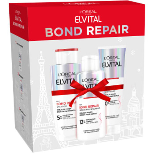 Bond Repair Gift Box 1-p Miljömärkt Elvital