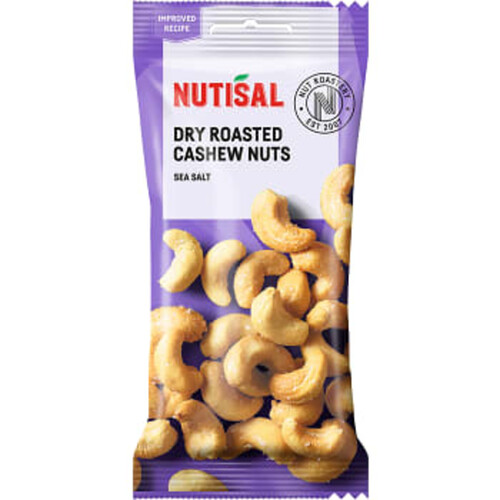 Cashewnötter 60g Nutisal
