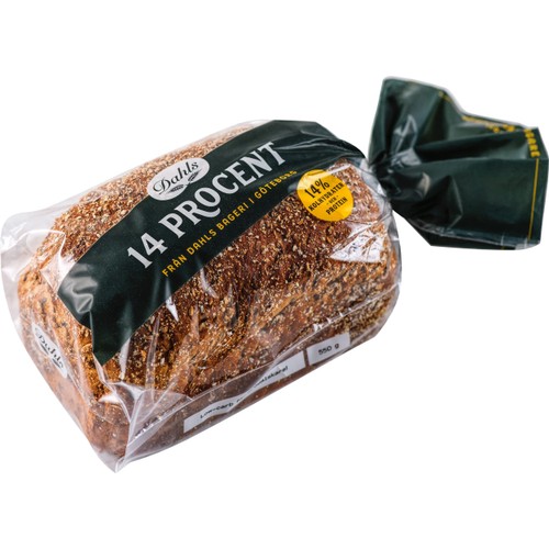 Grovbröd 14 Procent 550g Dahls Bageri