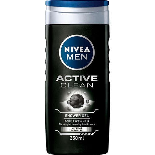 Duschtvål Active Clean 250ml Nivea Men