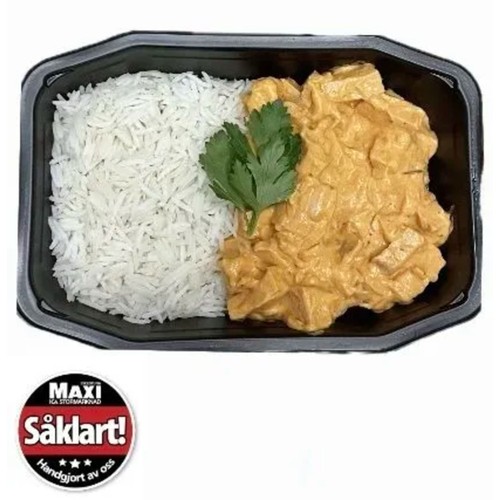 Korvstroganoff Med Ris