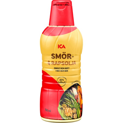 Smör & Rapsolja 80% 700ml ICA