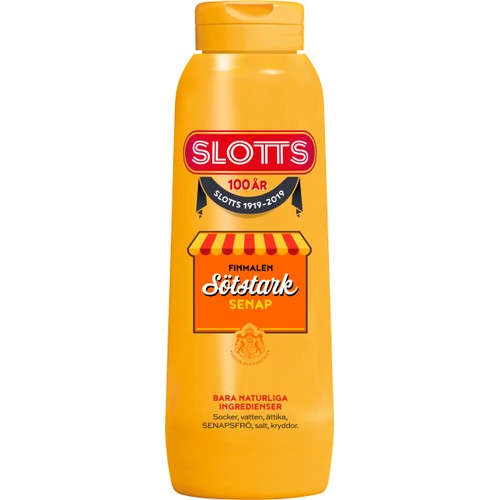 Senap Sötstark 450g Slotts