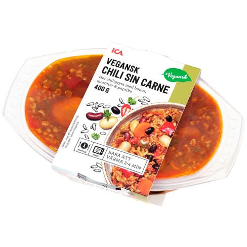 Färdigmat Chili Con Pea Vegansk 400g ICA