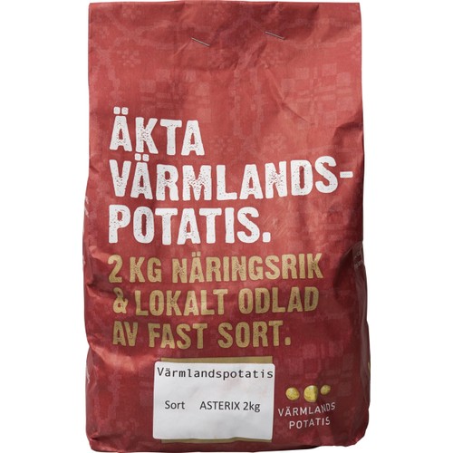 Potatis Asterix 2 kg Värmlandspotatis
