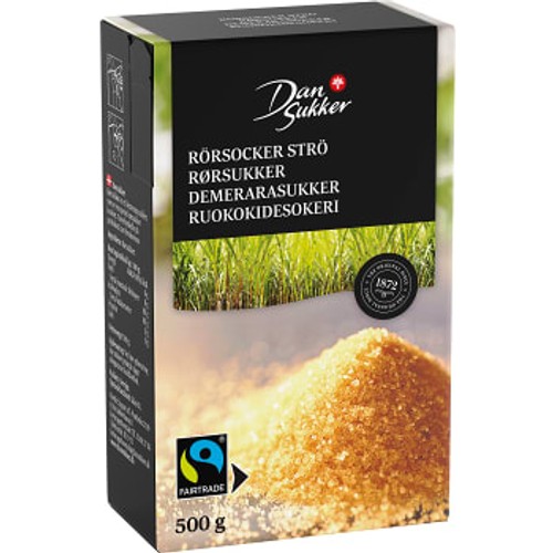 Rörsocker Strö 500g Fairtrade Dansukker