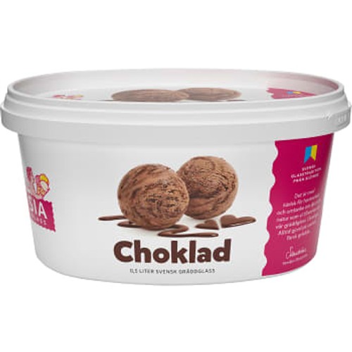 Gräddglass Choklad 500ml SIA Glass