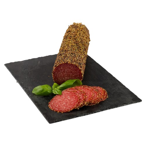 Rosé- & Grönpepparsalami ca 100g Flygfyren Osteria