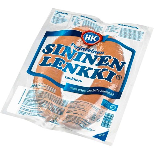 Blålänkkorv 580g HKScan Finland