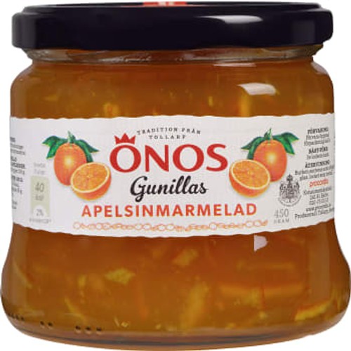 Gunillas Apelsinmarmelad 450g Önos