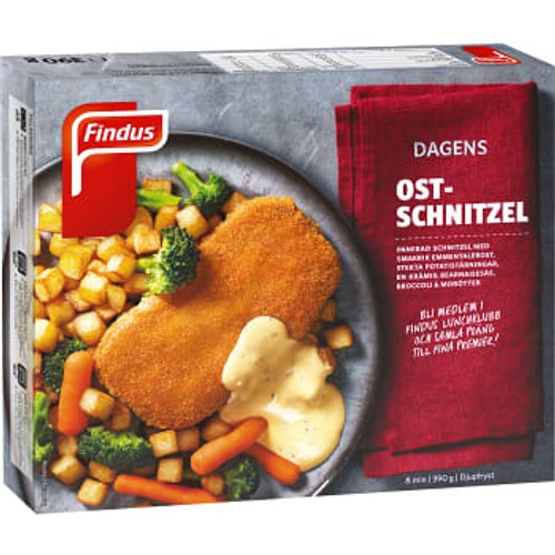 Ostschnitzel Måltid Fryst 390g Findus