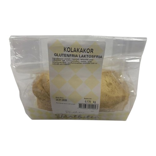 Kolakakor Glutenfri