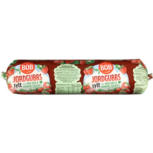 Jordgubbssylt Lättsockrad Refill 740g BOB