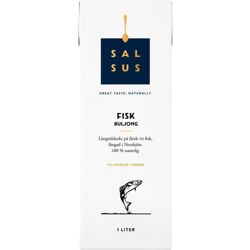 Fiskbuljong 1000ml Salsus