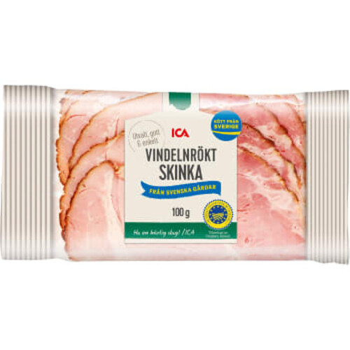 Skinka Vindelnrökt 100g ICA