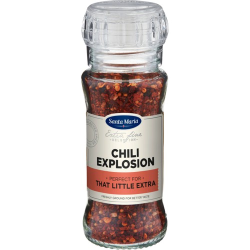 Chili explosion Kryddblandning Kvarn 70g Santa Maria