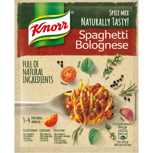 Kryddmix Spaghetti Bolognese 43g Knorr