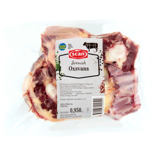 Oxsvans bit ca 800g Scan