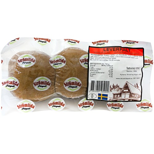 Leverpalt 3-pack 450g Strömlida