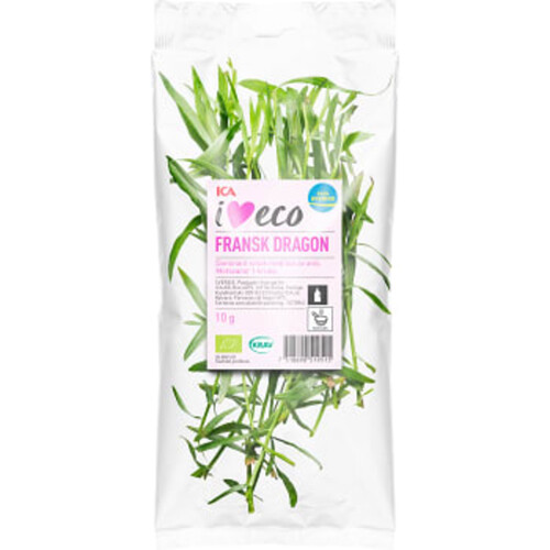 Fransk Dragon flowpack 10g Ekologisk Klass 1 ICA I love eco