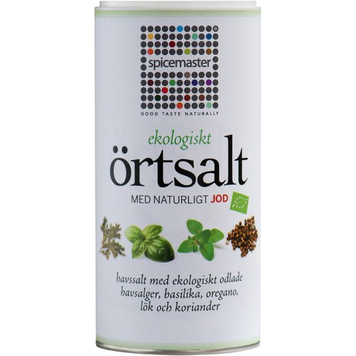 Örtsalt med Naturligt jod Ekologisk 170g Spicemaster