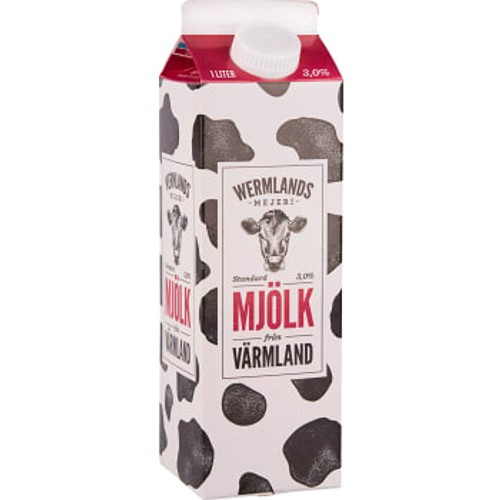 Mjölk Standard 3,0% 1l Wermlands Mejeri